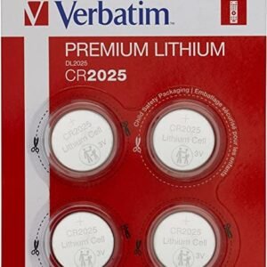 Bateri Verbatim Premium Lithium, 3V CR 2025