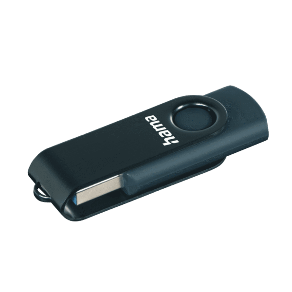 USB Hama “Rotate”, 3.0, 64GB, 70MB/s, kaltër e errët - Image 2
